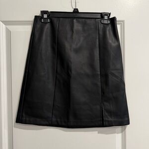 LOFT Black Mini Skirt